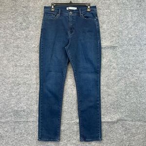 LEVI'S Jeans Women's Size 12 Blue Denim Stretch Perfectly Slimming 512 Straight